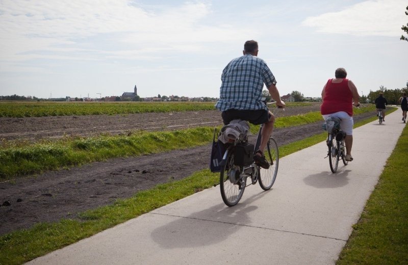 Radfahren, Wandern und Städte erleben